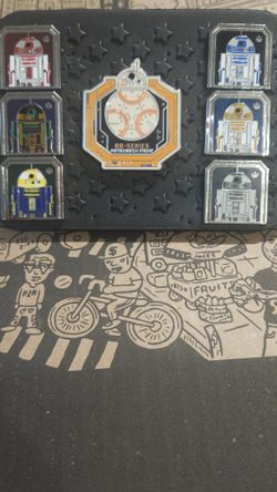 š Disney Star Wars Astromech Droid Complete Pin Set ā BB-Series & R-Series ā Limited Release 2024 š