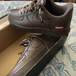 Supreme Air Force 1 Brown 