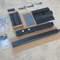 Rv Table Leg with Folding Table Top, Swivels 360 Degrees Removable Aluminum Rv Table Leg Bracket Rv, Pontoon, Truck Camper Travel Trailer 