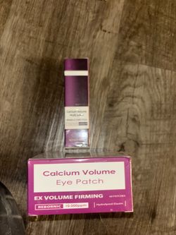 Calcium Volume Eye Patch & Wrinkle Core Stick Set