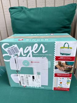 Singer 1234 White Portable Sewing Machine Original Box Sealed