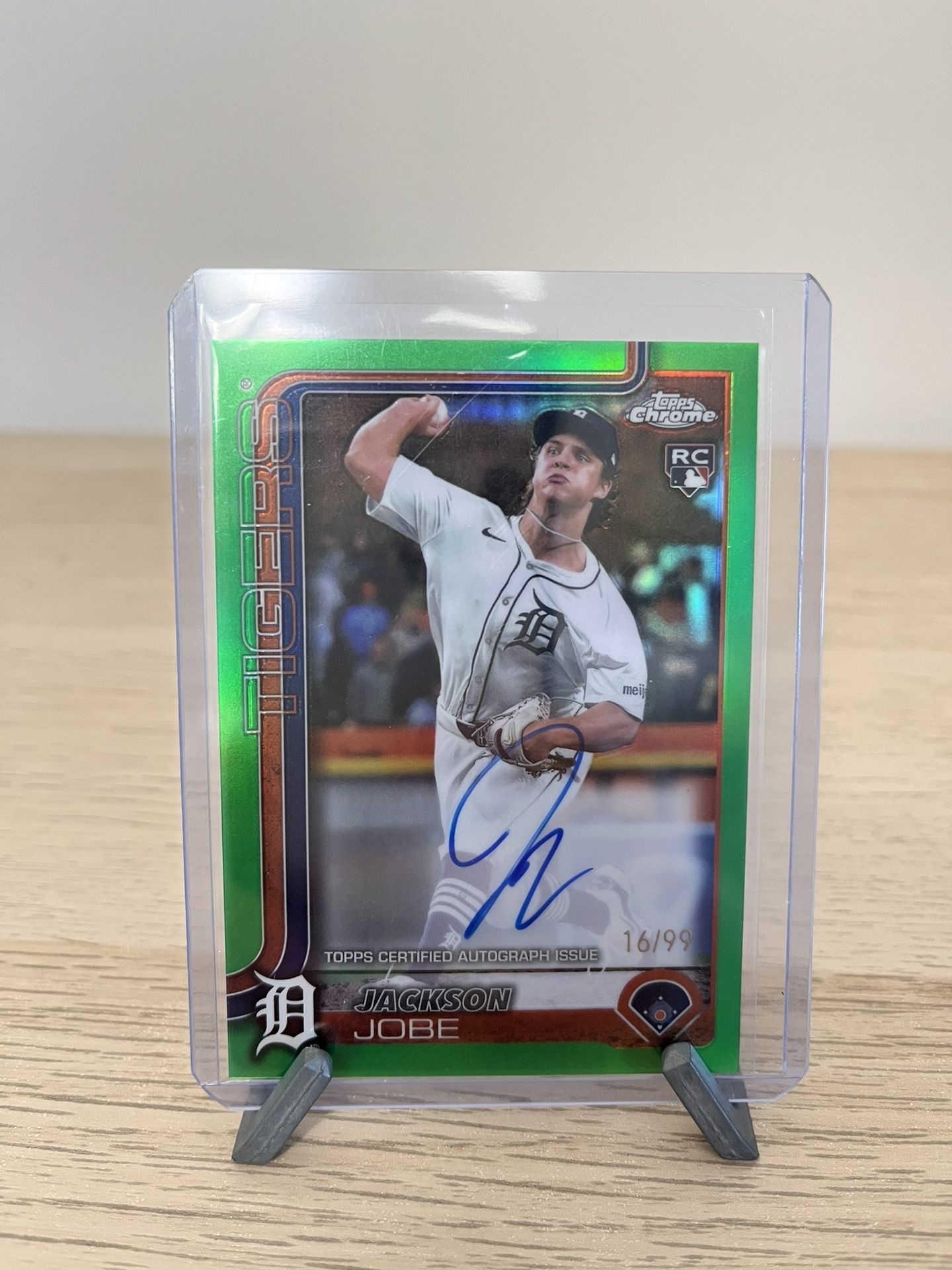 2025 Topps Chrome Jackson Jobe Auto RC /99