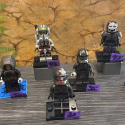 Lego Star Wars Minifigures - sold individually priced in pictures