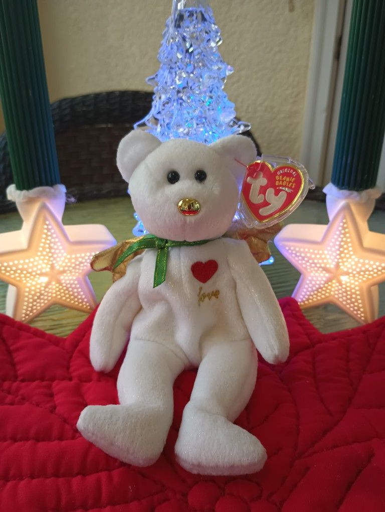 Ty Beanie Baby Gift A Hallmark Gold Crown Exclusive 