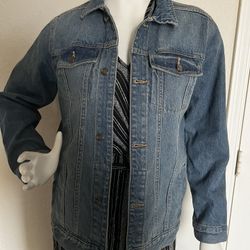 Carley Jean ladies denim jacket size L