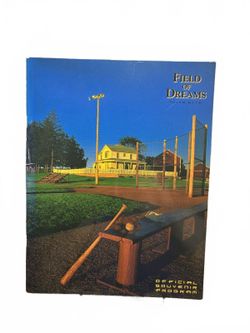 Field of Dreams Official Souvenir Program 1989 Vintage Collectible