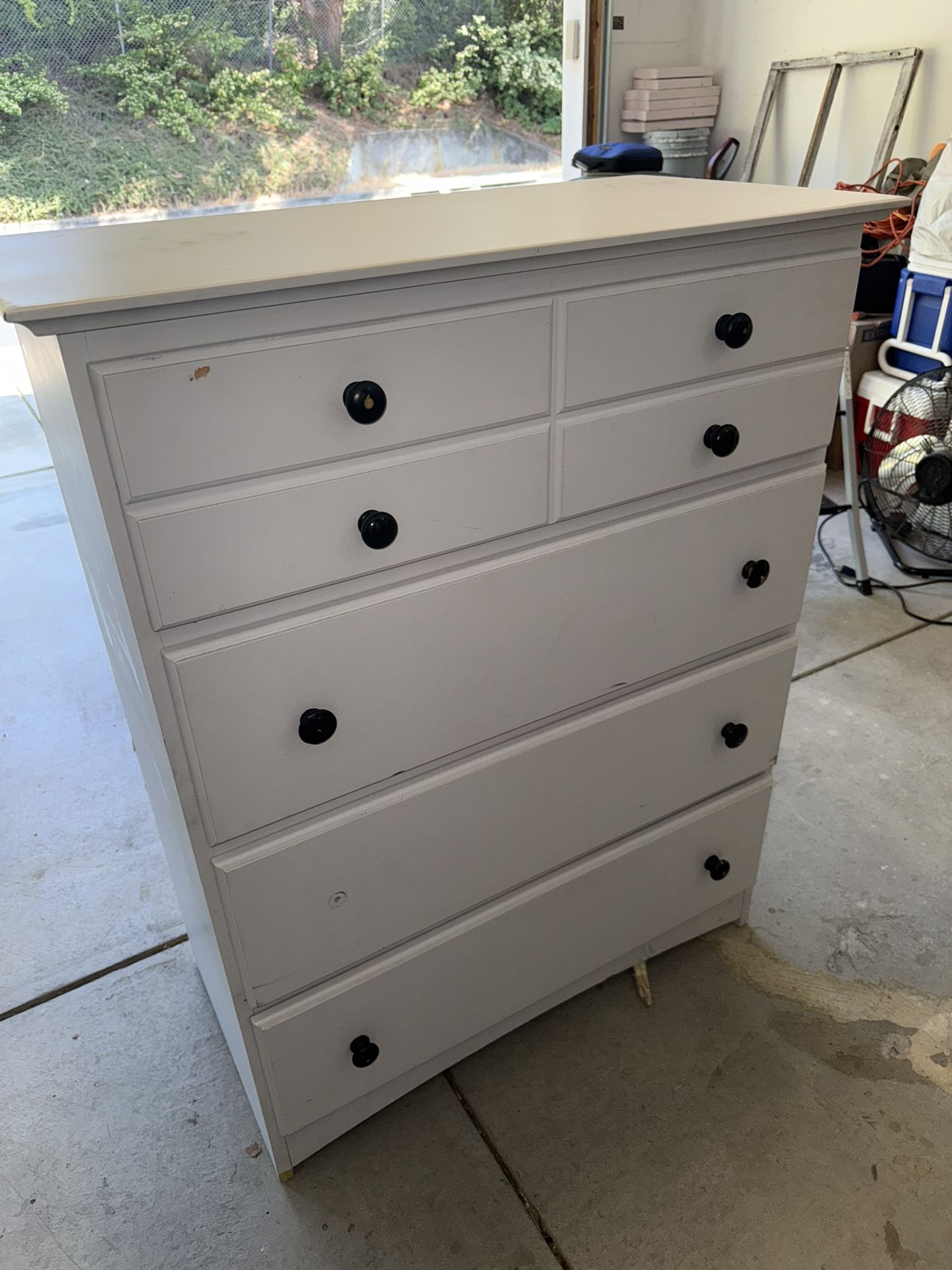 White Dresser