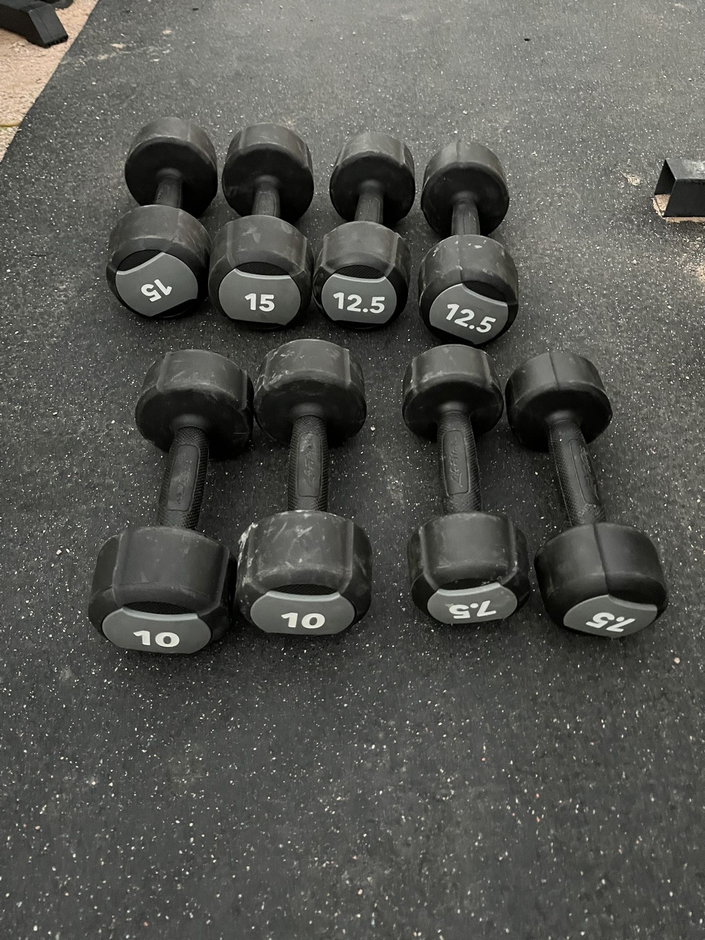 7.5-15lb Dumbbell Set Weights