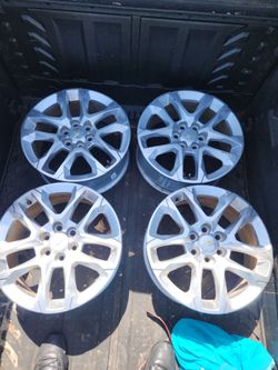 20” OEM Chevrolet Wheels