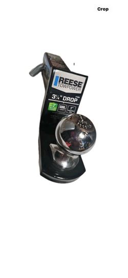 Reese Towpower (contact info removed) 3 1/4" Drop 2" Ball  5000lbs Gross Towing Capacity