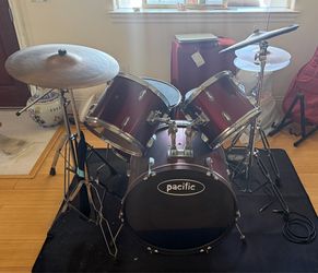 Pacific Drum set 7 pc Set