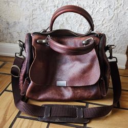 IVTG real Leather Satchel Bag