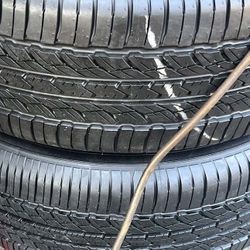 4 Semi New Tires 245/65/17 Toyo Tires