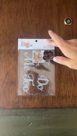 I Do Me Too Shoe Sticker