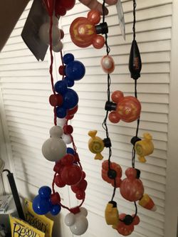 Mickey Light Up Necklaces