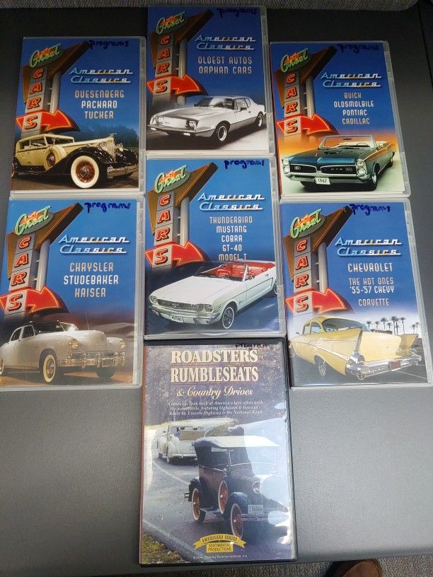 DVDs, American Classics Cars