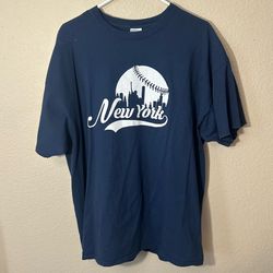 New York Baseball Shirt XXL