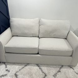 Asheville Light Taupe Memory Foam Sleeper 