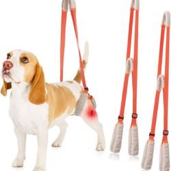 2 Pcs Dog Support Harness for Back Legs Dog Rear Lifting Sling Aid with Handle