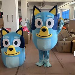 Bluey Mascot Adult Costume