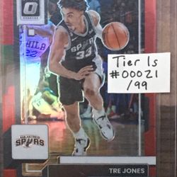 Sports Card Singles (NBA, NFL, MLB) : Tier 1s — SKU# 00021