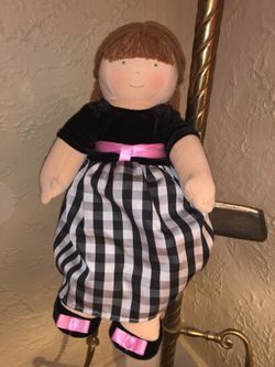 Pottery barn kids Joy holiday doll