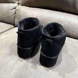 Black Platform Boots Ugg Dupes 
