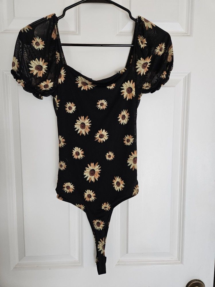 Daisy Print Bodysuit