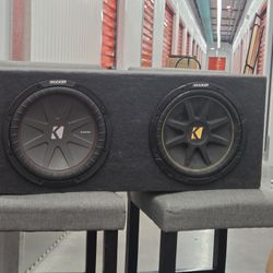 Kicker 12" CompC Subwoofers