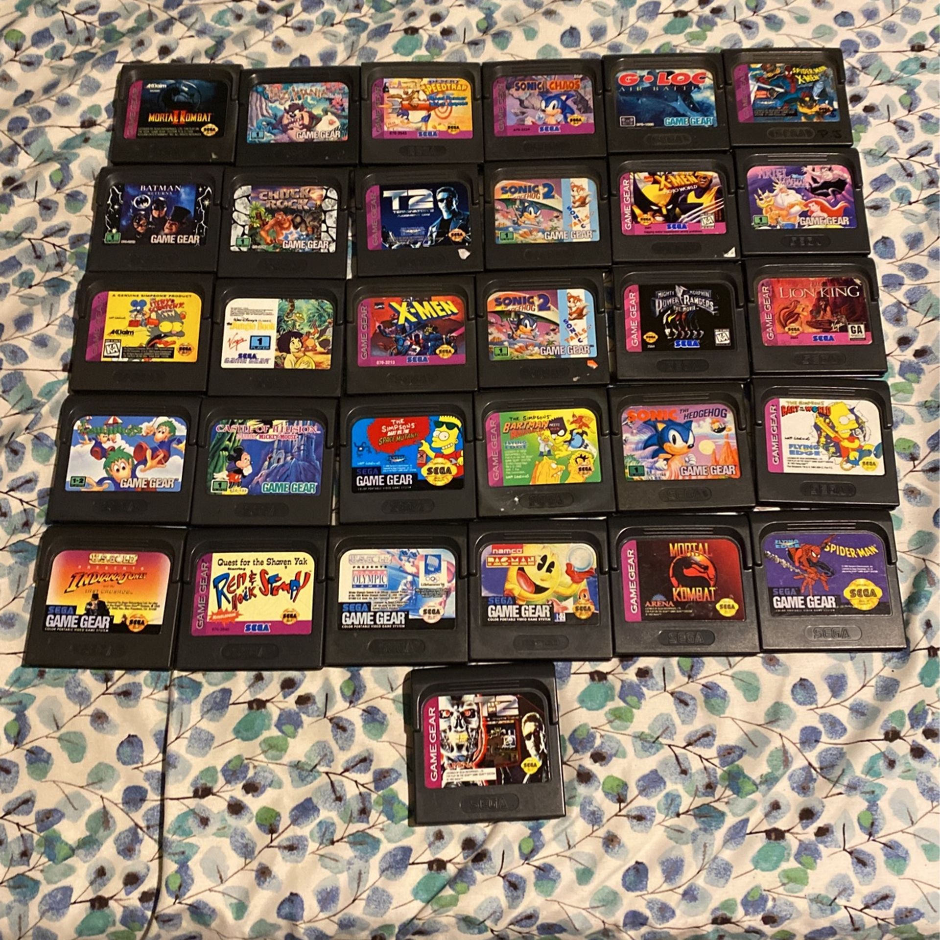 Sega Game Gear Games