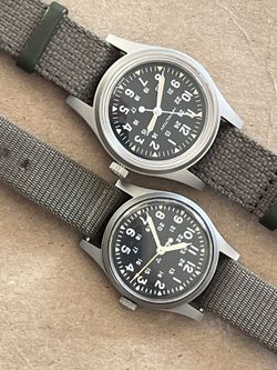 Hamilton Watch Set Of 2 Watches Old And New Vintage US Military And New 2026 America Edition