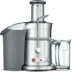 Breville - Juice Fountain Compact Electric Juicer - Silver
