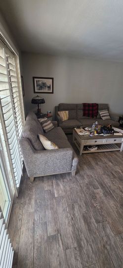 Sofa and loveseat