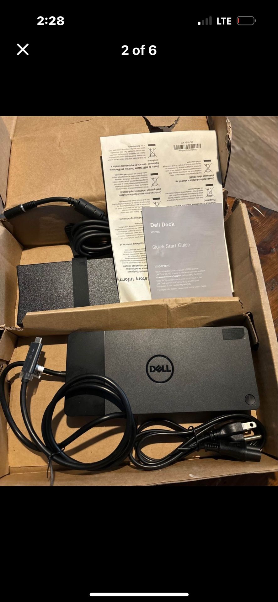Dell dock WD19S 130W Dock Station