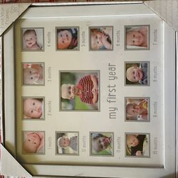 Baby First Tear Picture Frame Collage