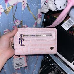 Juicy Couture Pink Material Girl Y2K Wallet