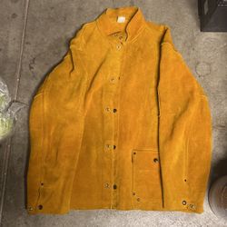 Leather Welder Jacket  XXL