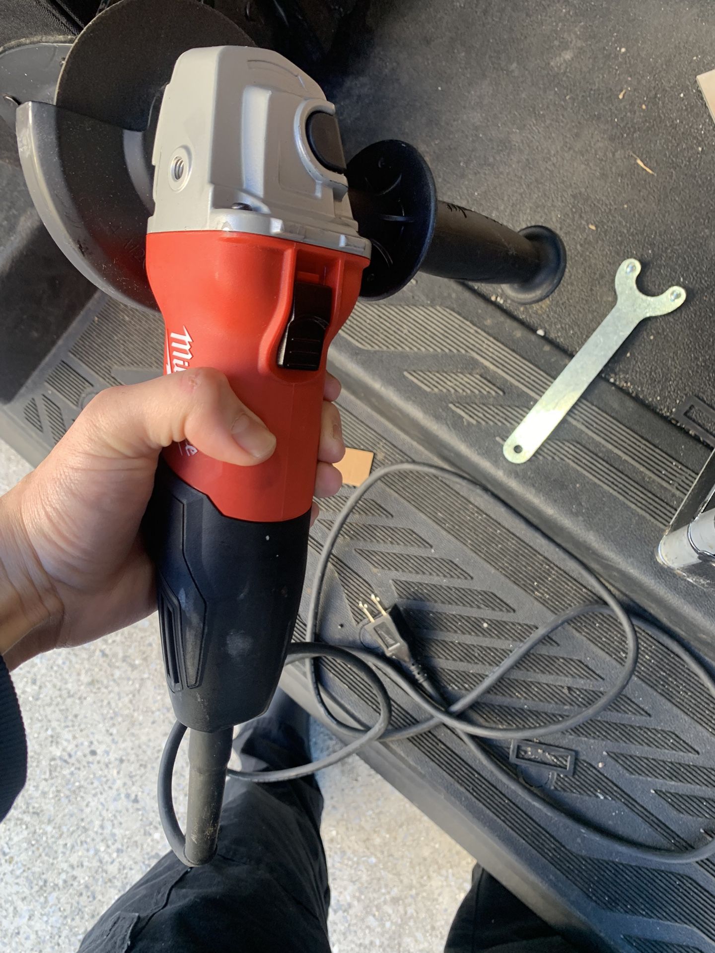 Milwaukee Corded 4-1/2” Inch Small Angle Grinder