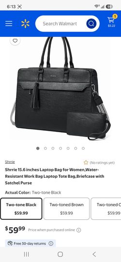 Leather computer bag, brand new 15.7 size