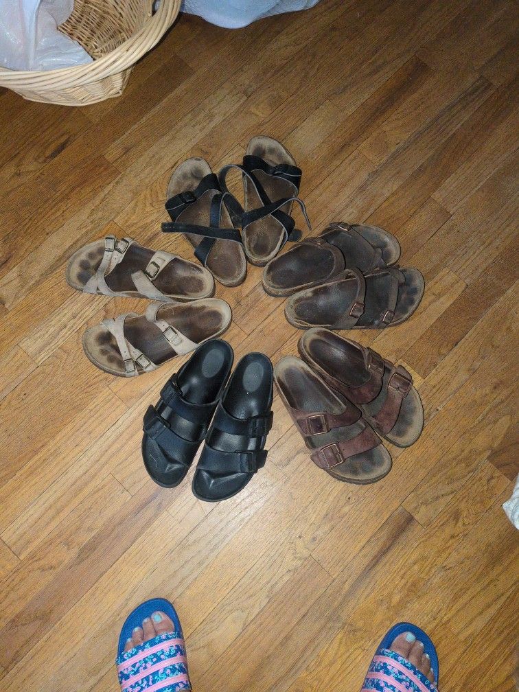 Bundle Of  Birkenstocks Sz 39