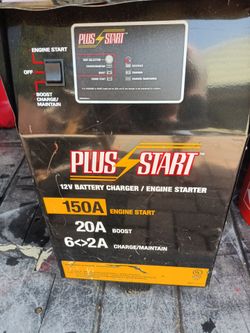 PLUS START BATTERY CHARGER