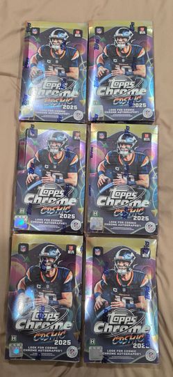2025 Topps Cosmic Chrome Football Hobby Box. (6 Available. Price is PER box !)