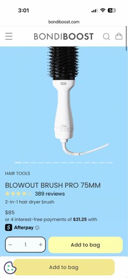 BondiBoost Blowout Brush Pro 75mm