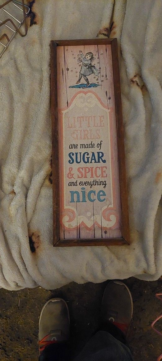 Americana Wooden Wall Plaque