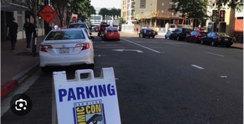 SDCC COMIC-CON 2026 Pre-Paid Parking ALL FIVE DAYS