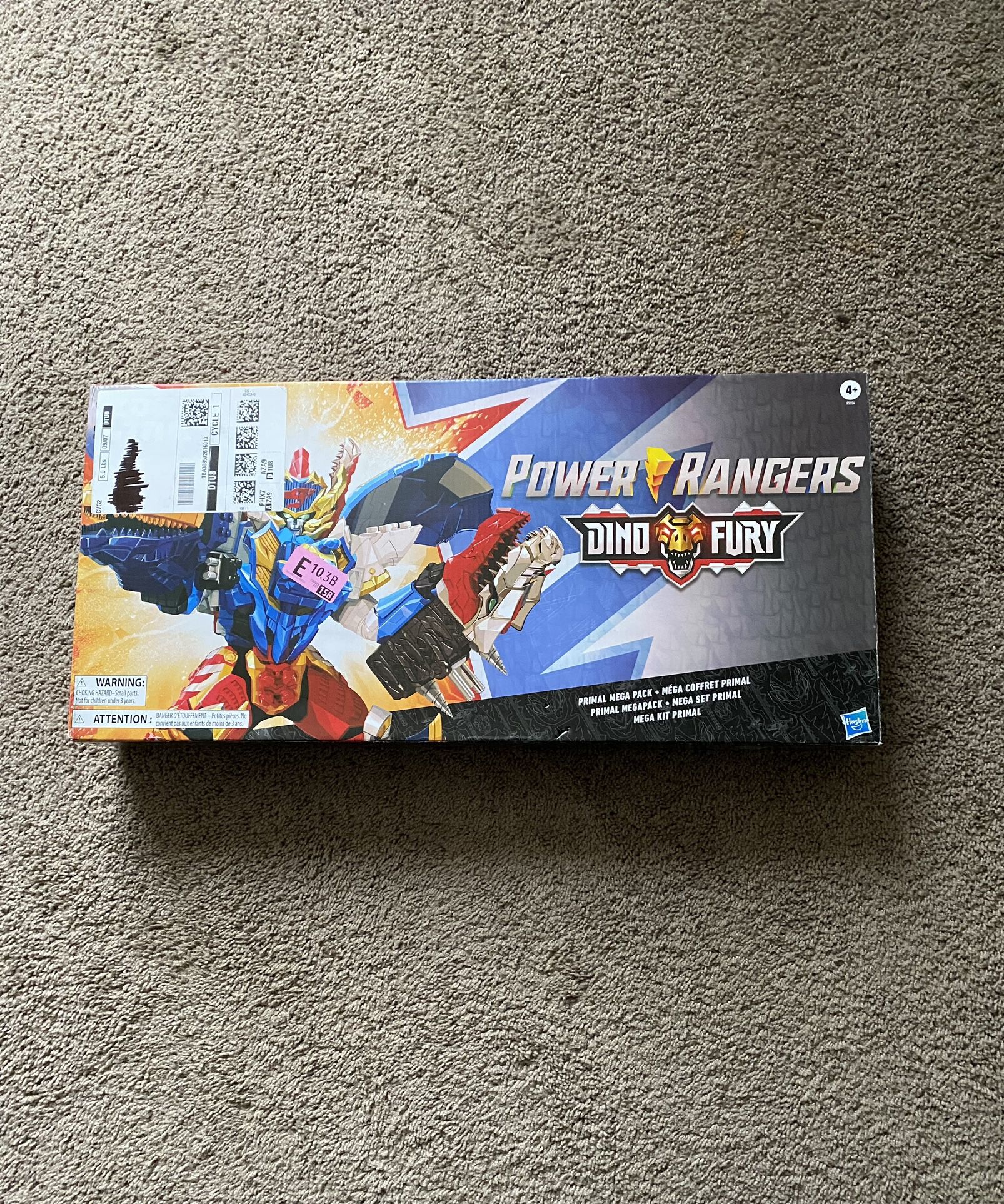 Power Rangers Dino Fury Primal Mega Pack