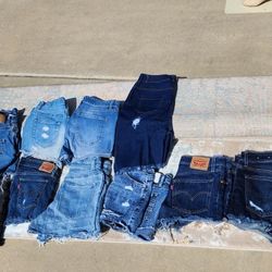 Shorts, Levi's, Hollister, American Eagle, Forever 21