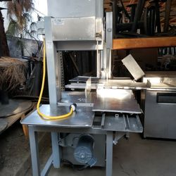 Used (2) Hobart 6801 Meat Saws 3HP