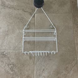 Shower Hook And Shelf