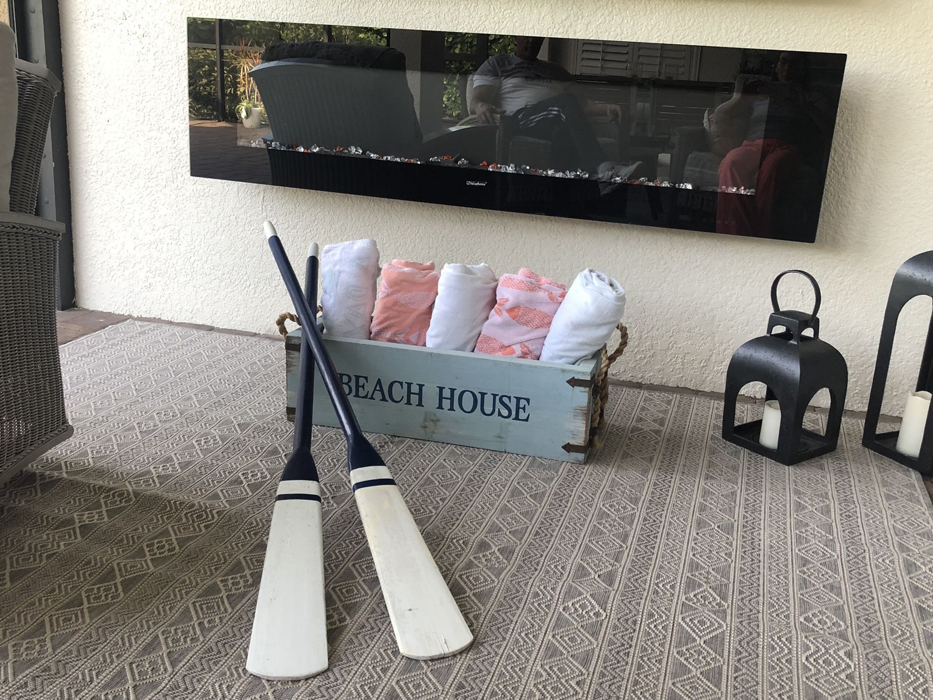 Outdoor Beach Decor $90. All